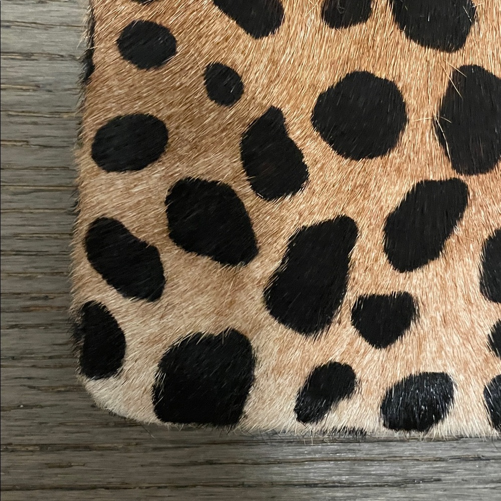 Clare V leopard print foldover clutch - Picture 9 of 12